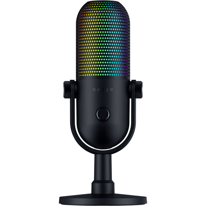Razer - Seiren V3 Chroma Condenser USB Microphone - Black RZ19-05060100-R3U1