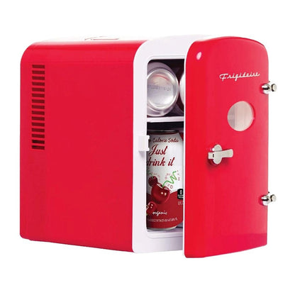Frigidaire Retro Mini Compact Beverage Refrigerator EFMIS121-RED
