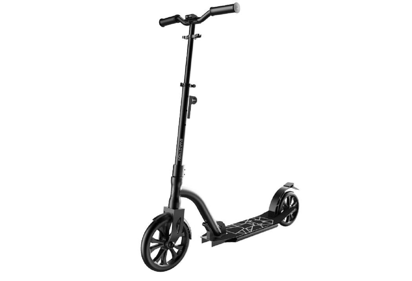 Swagtron K9 Commuter Kick Scooter for Adults, Teens | Foldable, Lightweight | Height-Adjustable for Riders up to 6'5", 220LB Max Load 99191-2