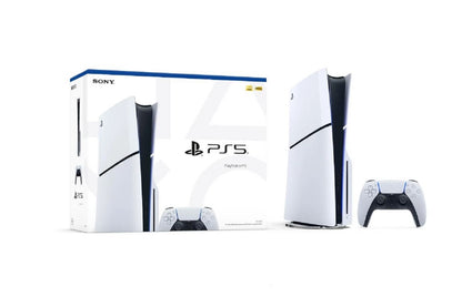 Sony PlayStation 5 Slim Console, 1TB SSD, White/Black 1000039671