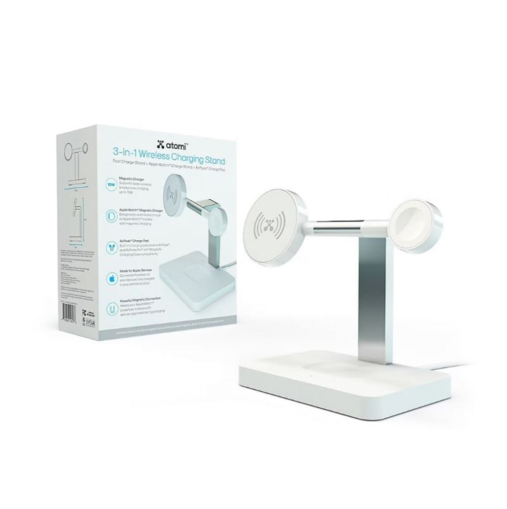 Atomi 3-in-1 Wireless Charging Stand AT1595
