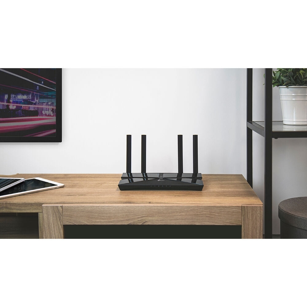 TP-Link - Archer AX3000 Pro Dual-Band Wi-Fi 6 Router Black