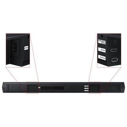 Samsung B-Series 2.1Ch DTS Virtual:X Soundbar with Subwoofer Titan Black HW-B550F/ZA