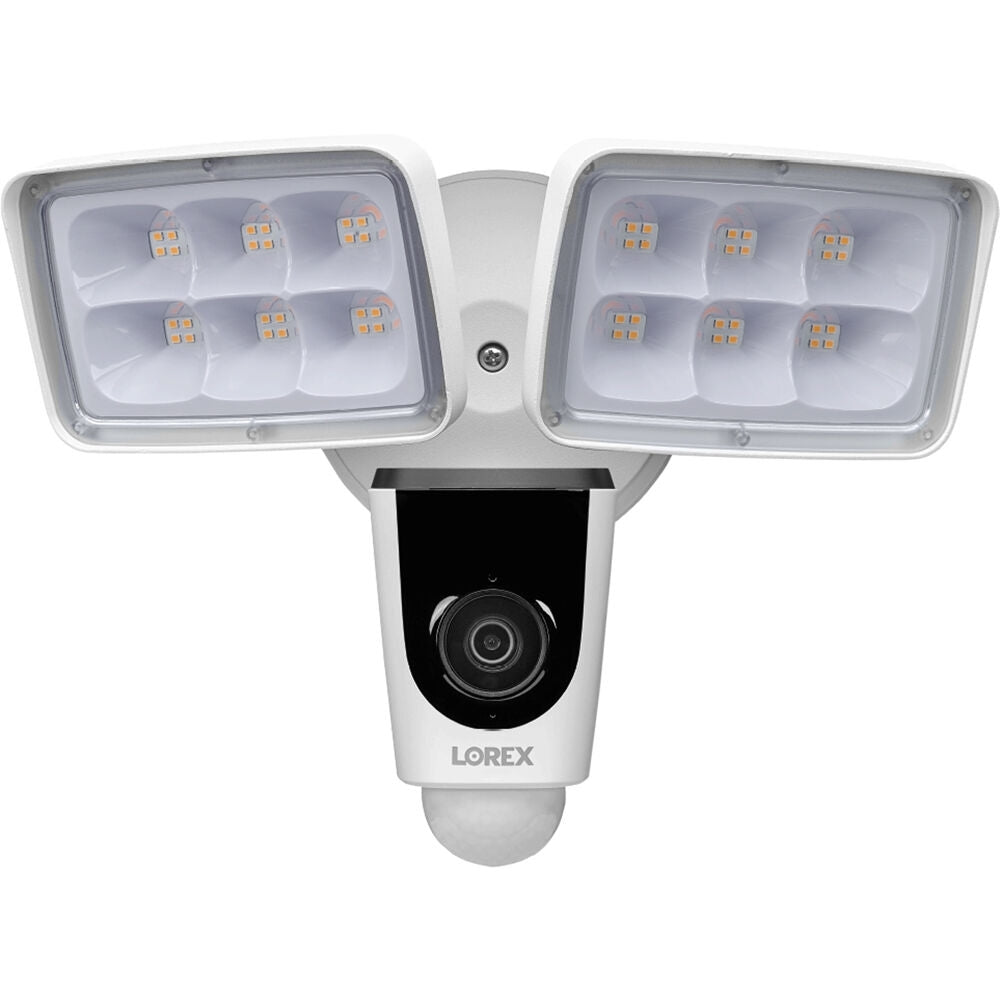 Lorex 1080p Outdoor WiFi Floodlight Camera Night Vision 32G microSD Card V261LCDE