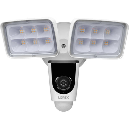 Lorex 1080p Outdoor WiFi Floodlight Camera Night Vision 32G microSD Card V261LCDE