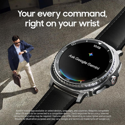 Samsung Galaxy Watch8 Classic Stainless Steel Smartwatch 46mm BT - White - (2025) SM-L500NZWAXAA