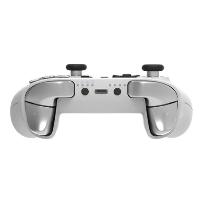 Zen Pro ZP09WHT Wireless Gaming Controller for Nintendo Switch, Bulit in dual vibration, AI Key, Quick interchange  - White