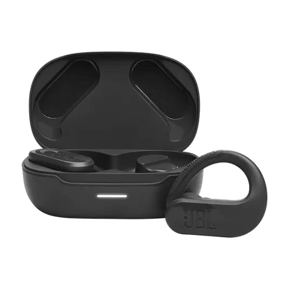 JBL Endurance Peak 3 True Wireless Active Earbuds Black, 50 Total hrs w/ Charging Case, IP68, Powerhook design - JBLENDURPEAK3BLK