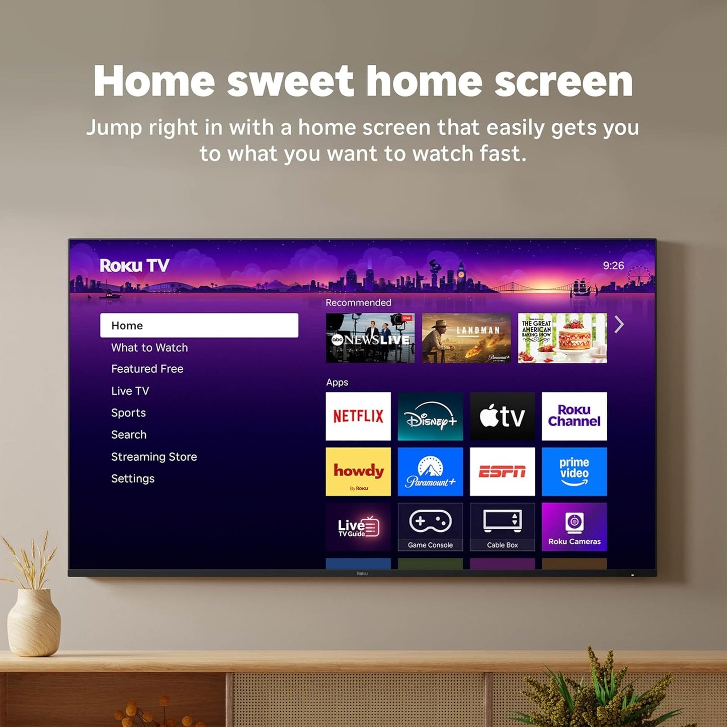 Roku - 75" Class Pro Series 4K QLED Mini-LED Smart RokuTV 75R8C5