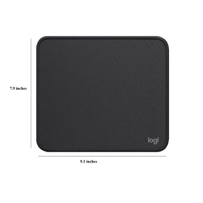 Logitech - Mouse Pad Studio Series with Spill-Resistant Surface (Medium) - Graphite 956-000035
