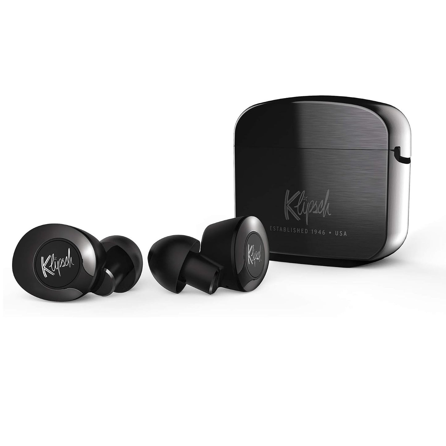 Klipsch T5 II Active Noise Cancelling True Wireless In-Ear Headphones, Gunmetal