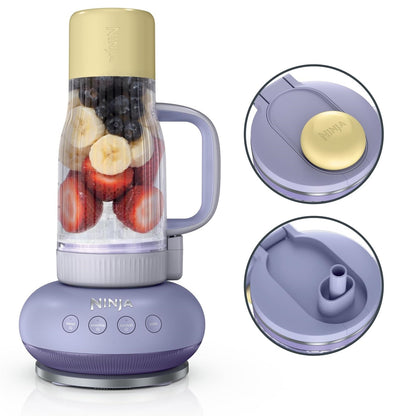 Ninja BlendBOSS Personal Blender 26oz Tumbler 1200PW Purple DB351PR