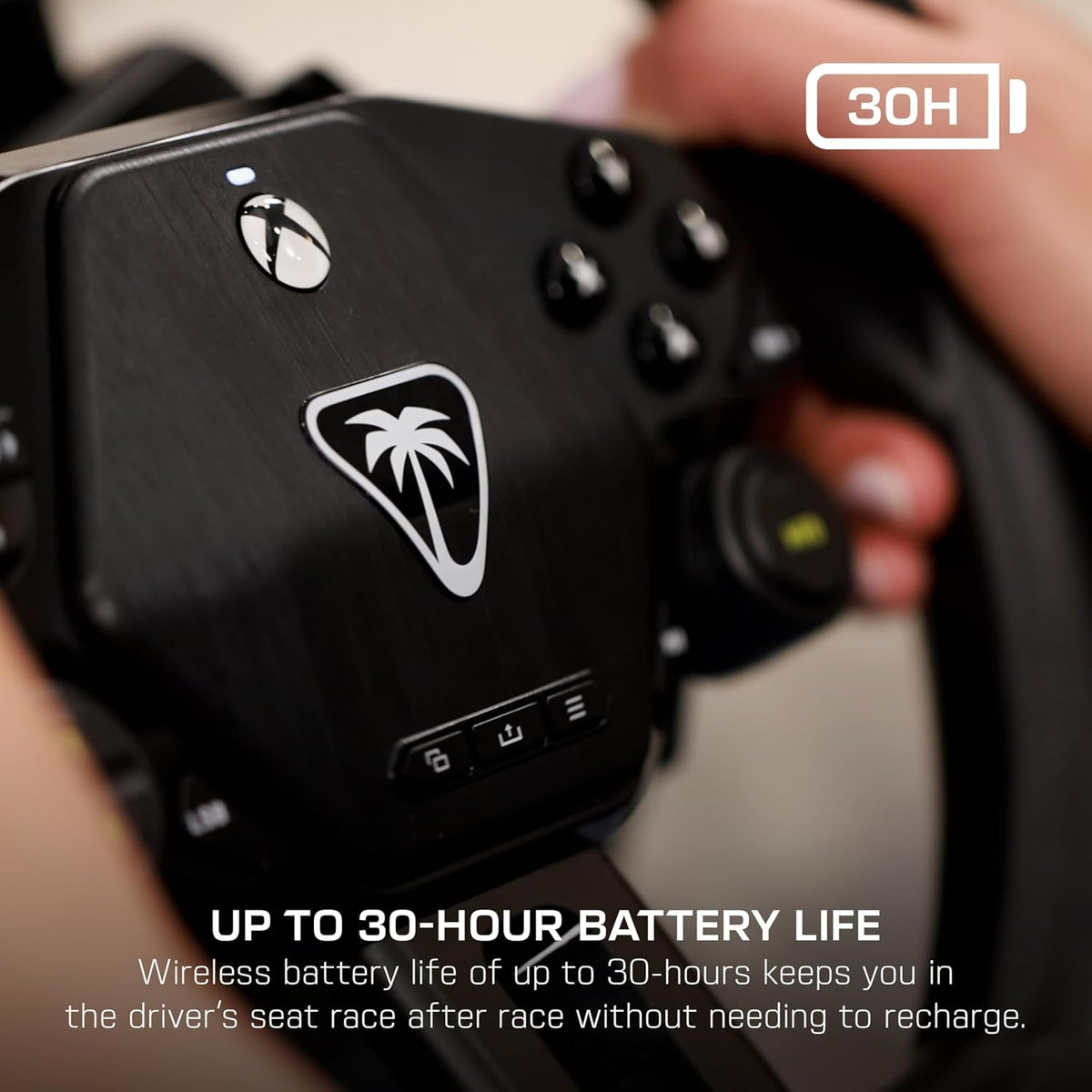 Turtle Beach Racer Wireless Racing Wheel System for Xbox Series X|S & Xbox One and Win PCs TBR-2102-05