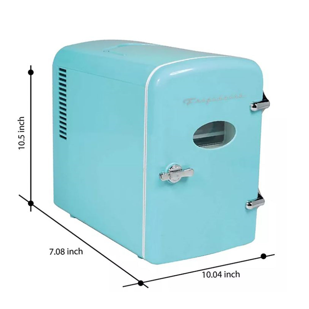 Frigidaire Retro 9-Can or 4-liter Portable Mini Fridge EFMIS197-BLUE