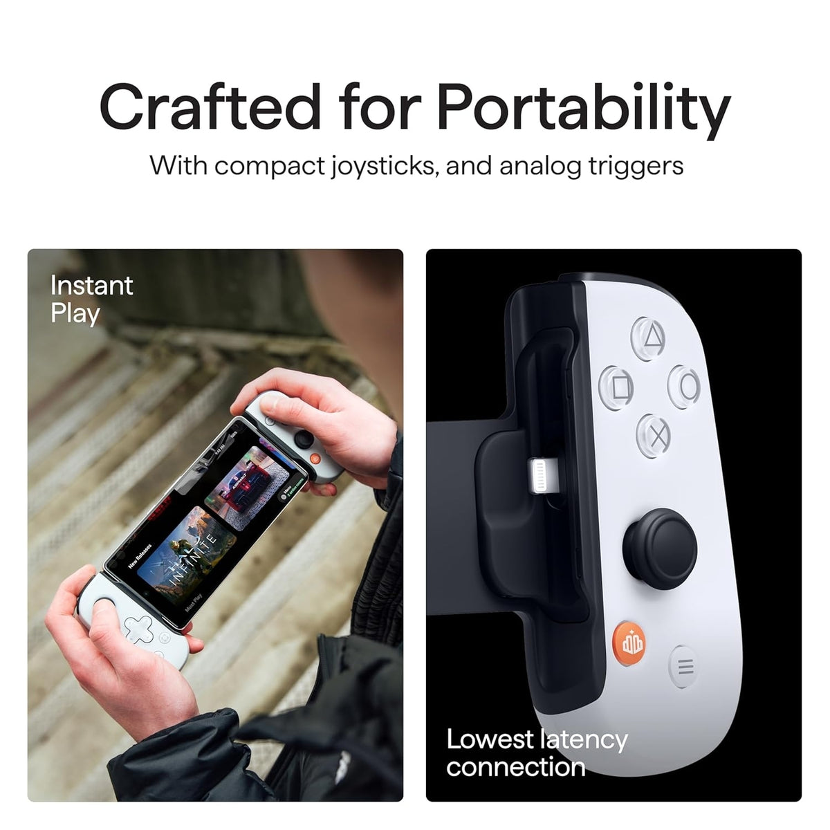 Backbone One PlayStation Ed. Mobile Gaming Controller for iPhone 2nd Gen BB02PWS