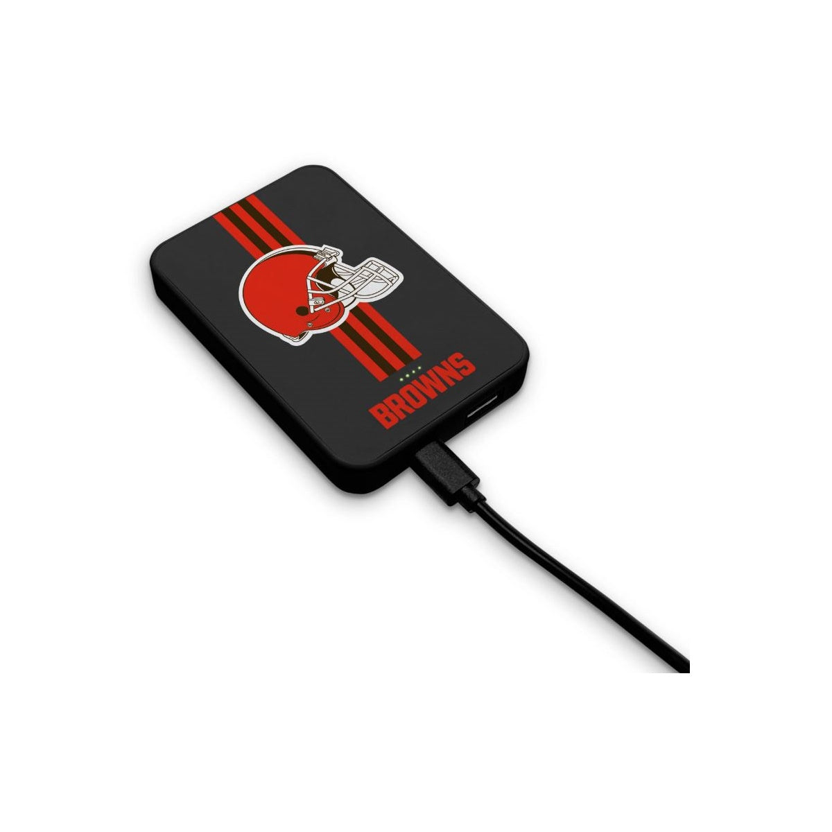 NFL Cleveland Browns Magnetic Wireless Power Bank 2 Pack NFL-PGM2PK-BRNS