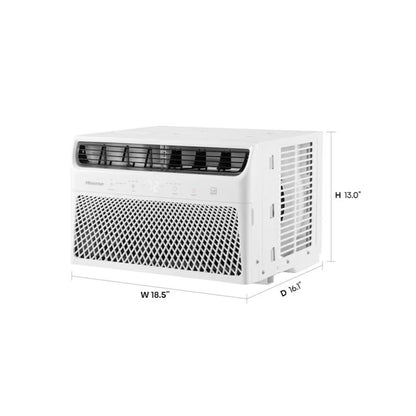 Hisense 350-sq ft Window Air Conditioner 115v, 8000-BTU ENERGY STAR Wi-Fi enabled AW0823CW1W