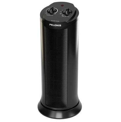Pelonis 17" 1500W Ceramic Tower Space Heater Black NTH15-17L