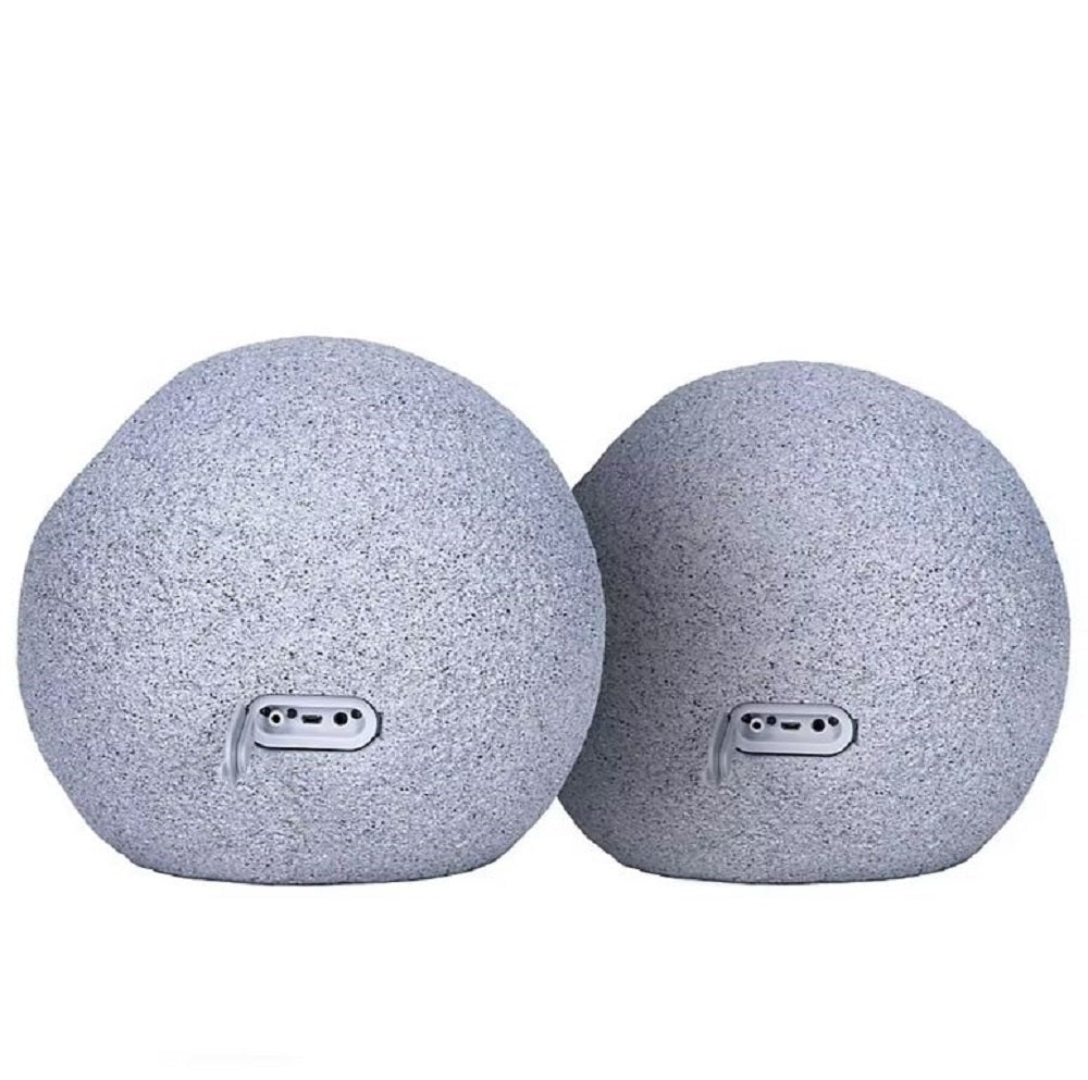 ION Audio Geode Rock Solar Rechargeable Speakers 30W Bluetooth 5.0 iSP170