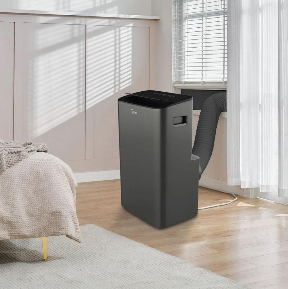Midea 10,000 BTU Smart Portable Air Conditioner w/ Heat 450 sq ft MAP10HS1XWGR-T