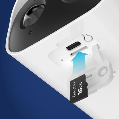 Swann Evo Wireless Outdoor 2K Cameras with Integrated Solar Panel & 2 x 16GB MicroSD Cards, 2 pk. SESOL2KBCPK2