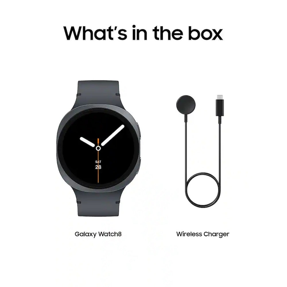 Samsung Galaxy Watch 8 44mm Aluminum Smartwatch BT Graphite 32 GB SM-L330NDACXAA