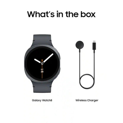 Samsung Galaxy Watch 8 44mm Aluminum Smartwatch BT Graphite 32 GB SM-L330NDACXAA