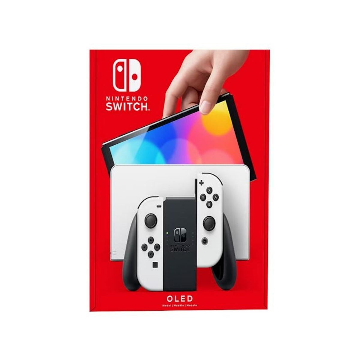 Nintendo Switch OLED HEG-S-KAAAA w/ 256GB MicroSD & Power-A Case, Nintendo Family