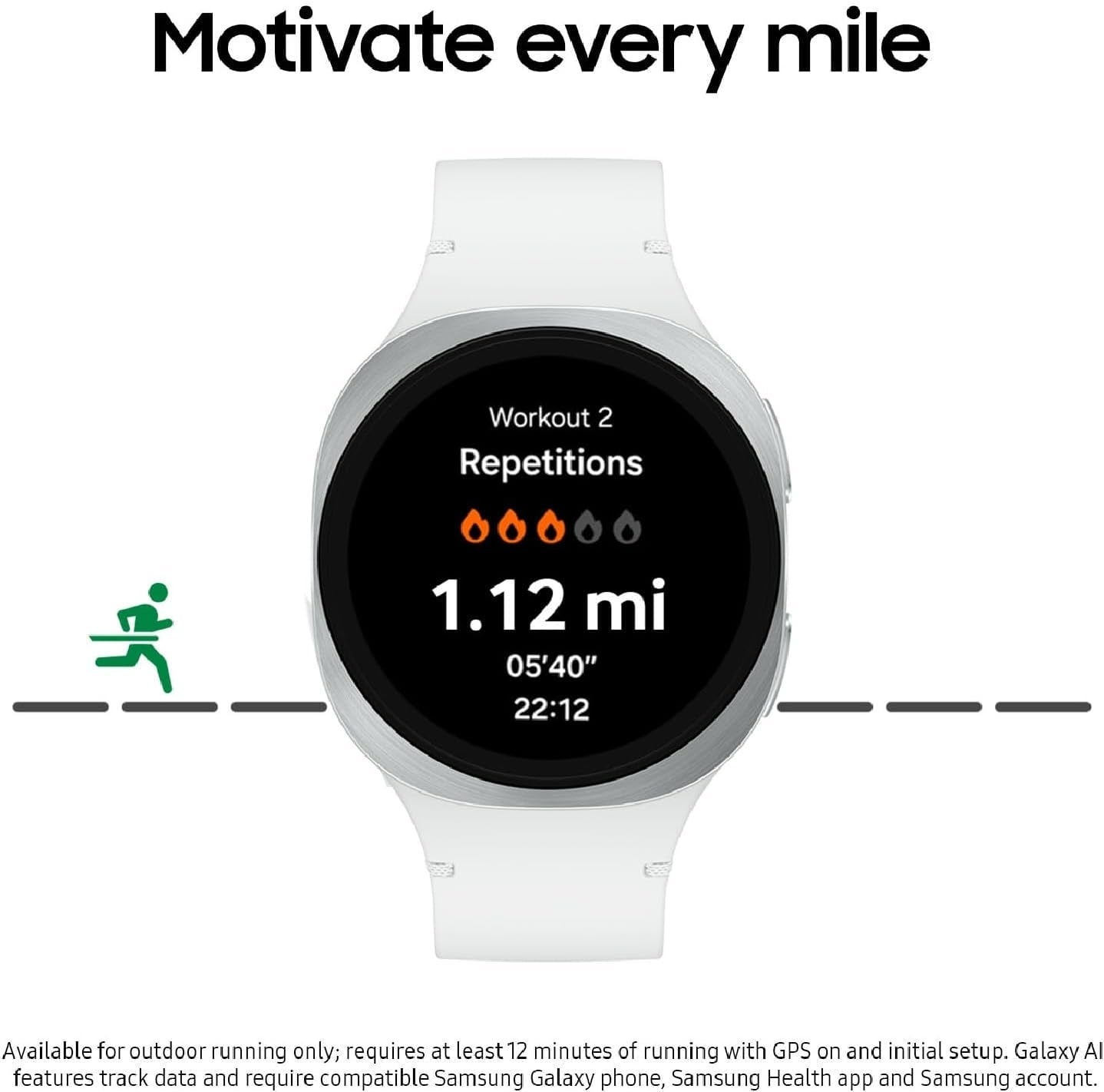 Samsung Galaxy Watch8 Aluminum Smartwatch 44mm BT Graphite (2025) SM-L330NDAAXAA
