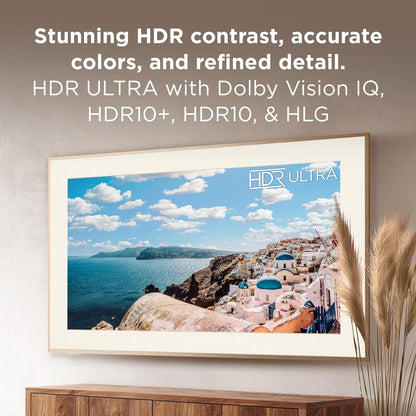 TCL - 75" Class A300W NXTVISION Series 4K QLED Art TV with Magnetic Frame 75A300W