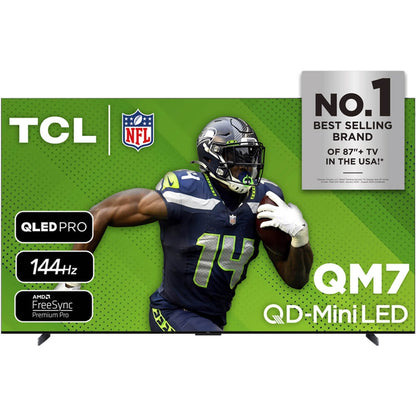 TCL - 98" Class QM7-Series 4K UHD HDR QD Mini LED Smart Google TV 98QM751G