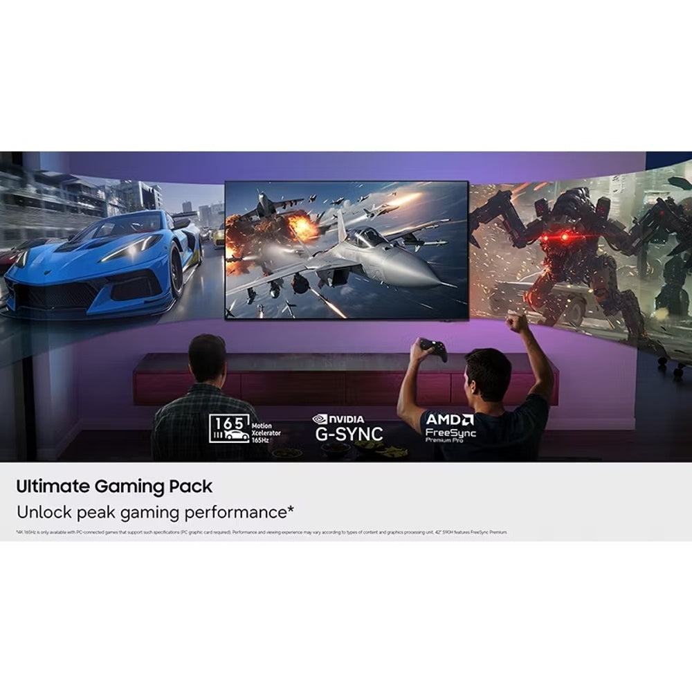 Samsung 77" S90HD OLED 4K 165Hz Vision AI Smart TV QN77S90HDEXZA