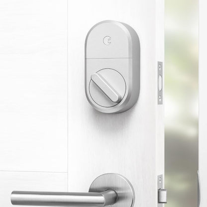 August Home Smart Lock, 3rd Generation – Silver AUG-SL04-M01