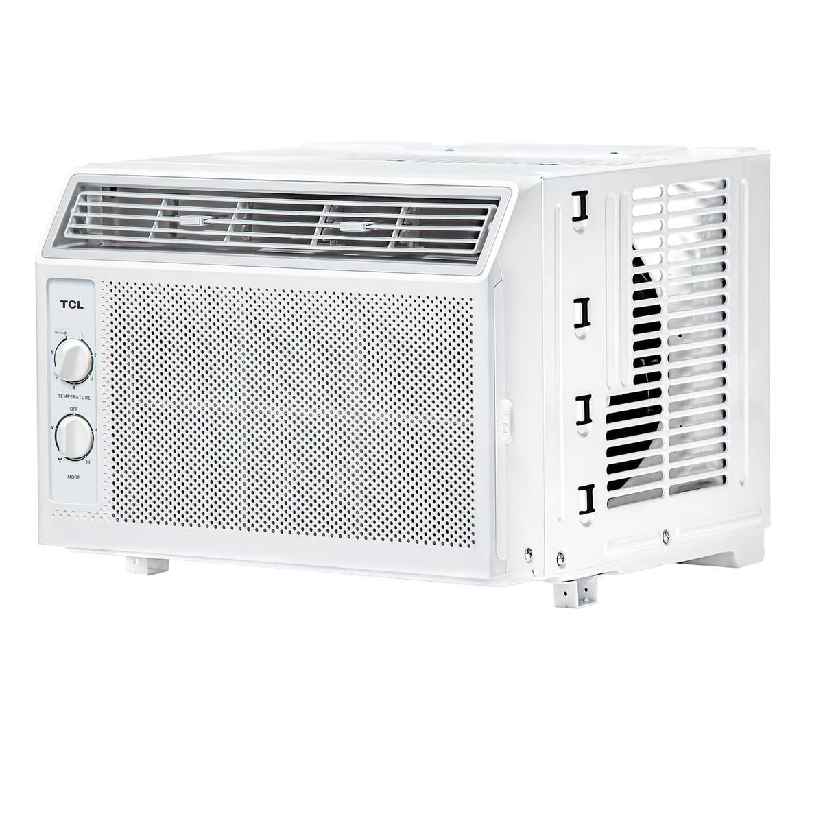TCL 5,000 BTU (DOE) Mechanical Window Air Conditioner Cools 150 sq. ft. in White H5W33M