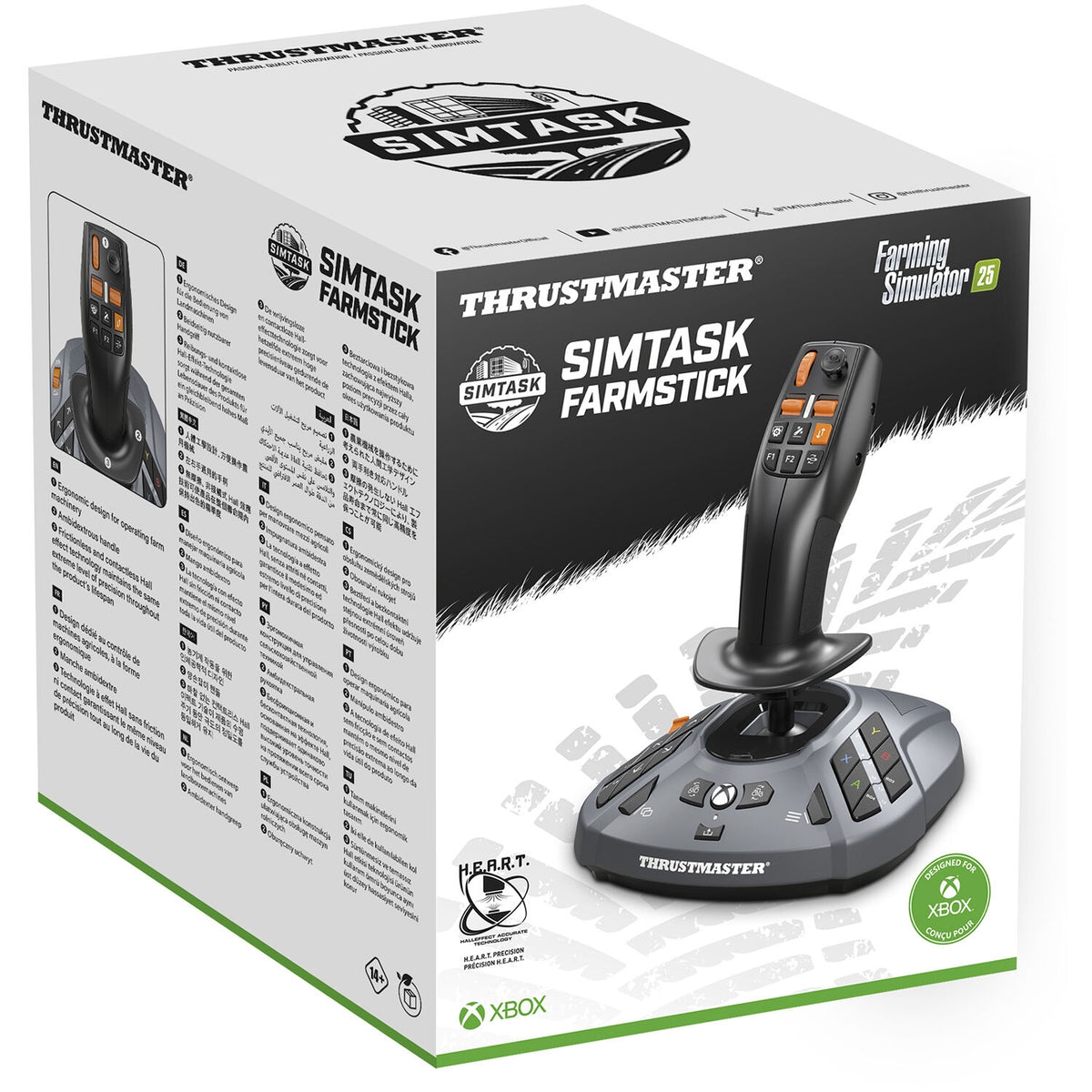 Thrustmaster - SimTask FarmStick for Xbox One, Xbox X|S, Windows - Black 4460279
