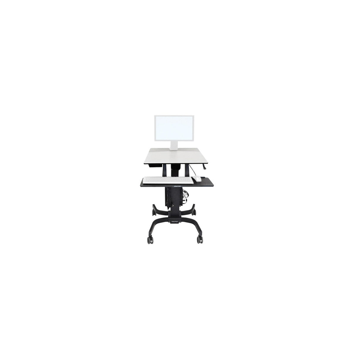 Ergotron WorkFit-C Single LD Sit-Stand Workstation Black 24-215-085