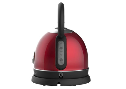 Frigidaire Retro Electric Hot Water Kettle Speed Boil Tech, Bpa-Free, 1.8 liters, Stainless Steel, Red EKET125-RED