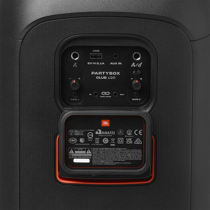 JBL PartyBox Club 120 160W Wireless Party Speaker Black JBLPBCLUB120AM