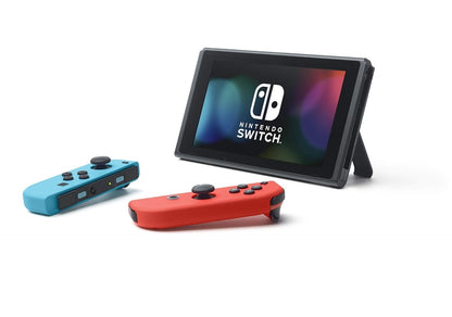 Nintendo Switch with Neon Blue and Neon Red Joy-Con HAC-001