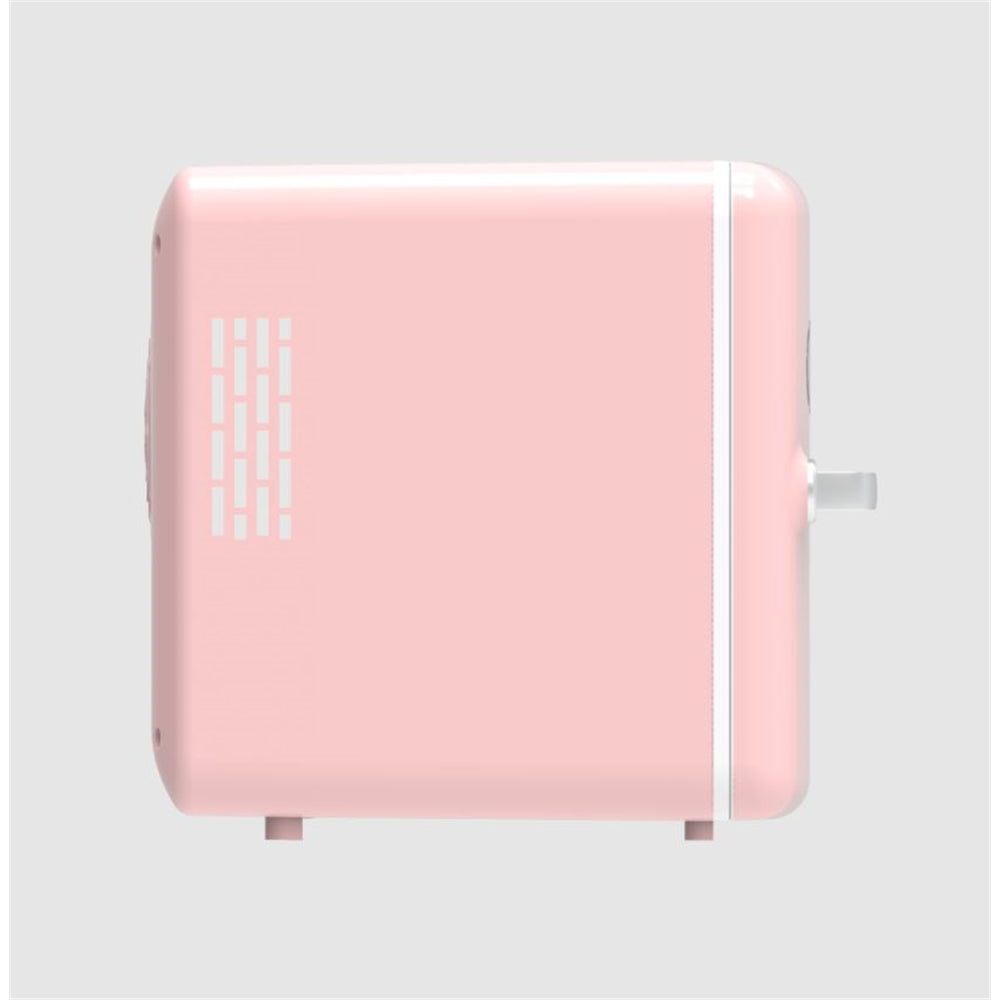 Frigidaire EFMIS137-PINK Portable Retro 6-can Mini Fridge Pink