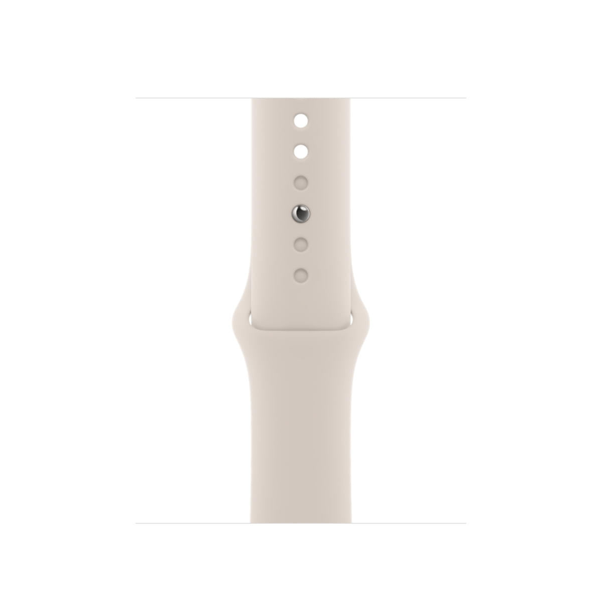 Apple Watch SE (1st Generation GPS) 40mm Gold Aluminum Case with Starlight Sport Band - Gold MKQ03LL/A