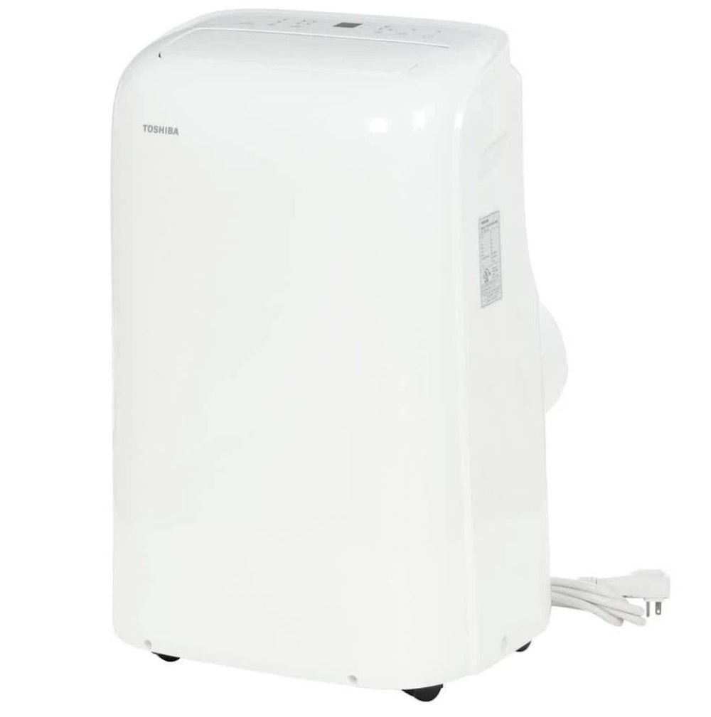 Toshiba 12,000 BTU (8,000 BTU DOE) 115V Portable Air Conditioner RAC-PD1213CWRU
