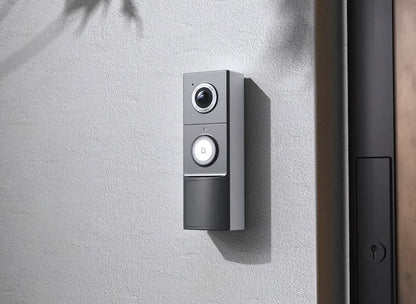 TP-LINK Tapo TD25 Video Doorbell Security Camera - Black