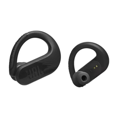JBL Endurance Peak 3 True Wireless Active Earbuds Black, 50 Total hrs w/ Charging Case, IP68, Powerhook design - JBLENDURPEAK3BLK