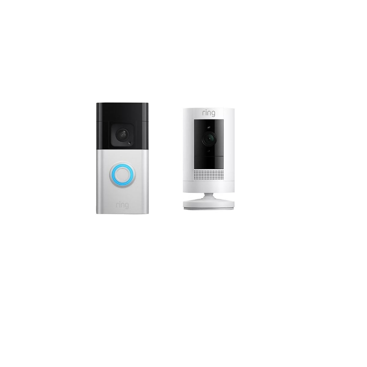 Ring Video Doorbell Plus with Outdoor Stick Up Camera B09WZBPX7K