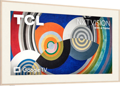 TCL - 75" Class A300W NXTVISION Series 4K QLED Art TV with Magnetic Frame 75A300W