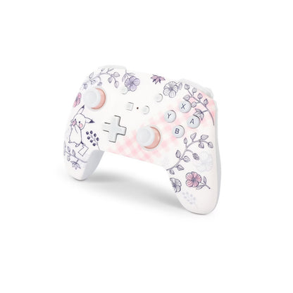 PowerA Enhanced Wireless Controller for Nintendo Switch - Pikachu Garden: Bluetooth, USB Connection