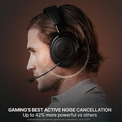 SteelSeries - Arctis Nova Elite Wireless Multi Gaming Headset for PC,PS5, Xbox one Black 61661