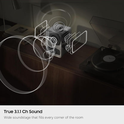 Samsung - Music Studio 7 Smart Speaker 3.1.1 ch, Wireless Dolby Atmos, Q-Symphony, Wi-Fi and Bluetooth (2026) HW-LS70H