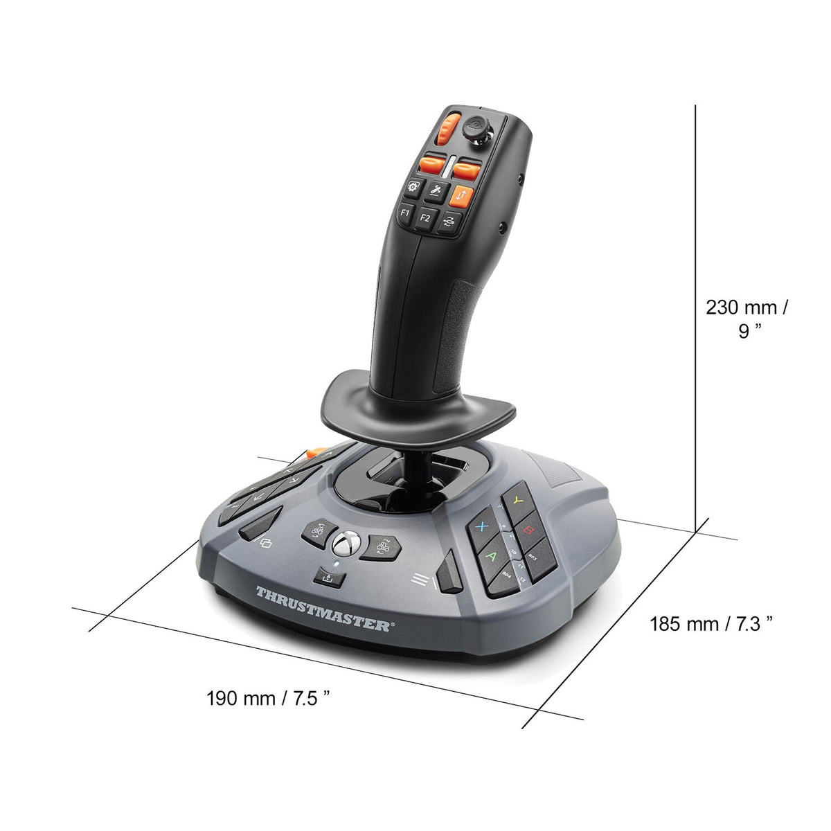 Thrustmaster - SimTask FarmStick for Xbox One, Xbox X|S, Windows - Black 4460279